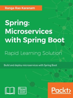 cover image of Spring: Microservices with Spring Boot